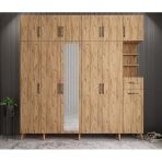 Zerka Concept Açelya Portmanto Vestiyer Çam M9-240 Cm