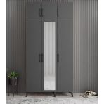 Zerka Concept Açelya Portmanto Vestiyer Füme 135 Cmm5