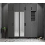Zerka Concept Açelya Portmanto Vestiyer Füme 225Cm M10
