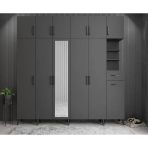 Zerka Concept Açelya Portmanto Vestiyer Füme M9-208 Cm