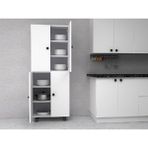 Zerka Concept Asos Mdf 6 Raflı Çok Amaçlı Mutfak Banyo Ayakkabılık Dolabı - 60 cm - Beyaz