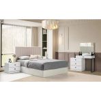 Zerka Concept Bianora Mdf Membran 6 Kapaklı Gardırop Ve Yatak Odası Takımı - Baza Hariç