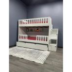 Zerka Concept Hazar Yarı Mdf Membran Kaplama Yavrulu Ranza M1