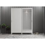 Zerka Concept İmaj Sürgülü Beyaz 120 cm Portmanto