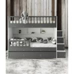 Zerka Concept Kardelen Mdf Çelik Profilli Yavrulu Ranza Ab M1