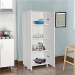 Zerka Concept Lale Tamamı Mdf Çok Amaçlı 4 Bölmeli Mutfak Banyo Dolap Kitaplık