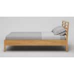 Zerka Concept Lotus Ithal Ladin Masif Ahşap Karyola 120 x 200 cm - Naturel