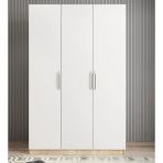 Zerka Concept Moma 3 Kapaklı Gizli Çekmeceli Mb Gardırop Dolap