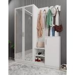 Zerka Concept Moon Beyaz 140 cm Portmanto