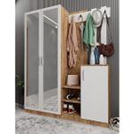 Zerka Concept Moon Çam Beyaz 180 cm Portmanto