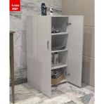 Zerka Concept Nisa Tamamı Mdf Çok Amaçlı 4 Bölmeli Mutfak Banyo Dolap Kitaplık Çok Renkli