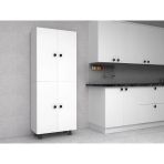 Zerka Concept Ranas Tamamı Mdf 4 Raflı Çok Amaçlı Mutfak Banyo Ayakkabılık Dolabı 50 Cm Çok Renkli