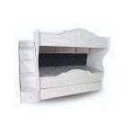 Zerka Concept Santander Mdf Yavrulu 3'Lü Dekoratif Beyaz Ranza