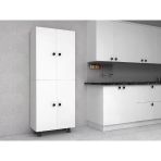 Zerka Concept Tamamı Mdf 6 Raflı Çok Amaçlı Mutfak Banyo Dolabı - 60 Cm