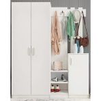 Zerka Concept Teos Beyaz 180 cm Portmanto