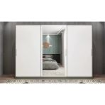 Zerka Concept Vino Sürgü Kapaklı Dolap Gardırop Fb 180 Cm