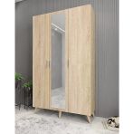 Zerka Concept Zerkaconcept Açelya Portmanto Ayakkabılık Meşe 135 Cm