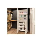 ZerkaConcept Asos %100 Mdf 6 Raflı Çok Amaçlı Mutfak Banyo Ayakkabılık Dolabı 70 Cm