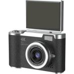 Zero Land Depomix 4K Dijital Kamera 48 Mp 8x Zoom ve 180 Derece Flip Ekran Vlog Çekim Özellikli - Çok Renkli
