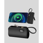 Zero Land Depomix Dahili Type-C Konektörlü Mini 2000MAH Powerbank - Metal