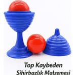 Zero Land Depomix Mi Renk Sihirli Kupa Top Kaybetme Oyunu 7 cm - Kırmızı