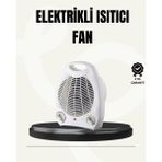 Zero Land Drnds Mini Elektrikli Isıtıcı – Taşınabilir Fanlı Isıtma Sistemi - Renkli
