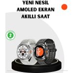 Zero Land Drnds Modern Akıllı Saat Kablosuz Şarj Sosyal Medya Bildirimli - Büyük - Renkli
