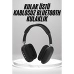 Zero Land Flzdgnkr Kulak Üstü Kablosuz Bluetooth Kulaklık Yumuşak Süngerli Sd Kart Girişli - Siyah