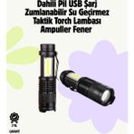 Zero Land Hnrlishp 2000 Lümen LED El Feneri - Suya Dalı, Odaklı, Klipsli - 4