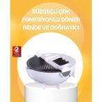 Zero Land Hnrlishp 5 Fonksiyonlu Döner Süzgeçli Re ve Dilimleyici At - Renkli