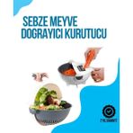 Zero Land Hnrlishp Dilimleyici ve Re Bıçaklı Çok Amaçlı Mutfak Aleti - Renkli