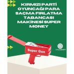 Zero Land Hnrlishp Elektrikli Money Gun Oyuncak Parti Tabancası - Çok Renkli