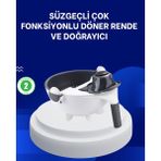 Zero Land Hnrlishp Mutfak Için Pratik 5 Bıçaklı Re ve Süzgeç Seti - Renkli