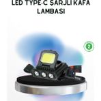 Zero Land Hnrlishp Şarjlı LED Kafa Lambası 800 Lumen Cob Xpe Ayarlanabilir Başlıklı - 1