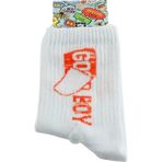Zero Land Ilkeshop Godboy Kolej Çorap 8*28 - Beyaz