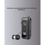 Zero Land Ilkeshop Içi Sarılabilen Kablo ve Yaka Klipsli Bluetooth Kulaklık - Renkli