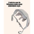 Zero Land Ilkeshop Kablosuz Boyun ve Omuz Masaj Aleti | Isıtmalı ve Yoğurmalı - Renkli