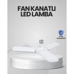 Zero Land Lvsqvr Enerji Tasarruflu LED Ampül 60 Watt 4 Kollu Beyaz Işık
