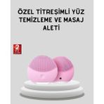 Zero Land Mtxdpn Taşınabilir Silikon Masaj Aleti – Derin Temizlik, Yüz ve El Kullanımına Uygun - Siyah