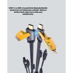 Zero Land Muratech Hızlı Şarj Destekli 65W Örgülü Usb-C ve Usb-A Çoklu Şarj Kablosu