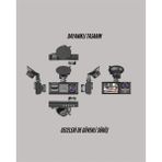 Zero Land Muratech Ta-01 2.0 Inç Ekranlı 3 Allı Araç Kamerası - Renkli