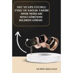 Zero Land Semeglbl 3 Kordonlu Pembe Amoled Ekran G9 Akıllı Saat ve Yeni Nesil Pro Kablosuz Bluetooth Kulaklık Anc/enc - Renkli - 41 mm