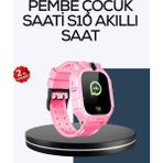 Zero Land Sepetim S10 Akıllı Çocuk Saati Çift Yönlü Konuşma ve Sos Fonksiyonu - Standart - Renkli