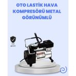 Zero Land Sptrns Dc 12V Metal Hava Kompresörü Araç Lastik Şişirme 35L/DK - Çok Renkli