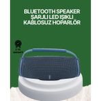 Zero Land Sptrns Net Stereo Ses Sunan Ipx5 Su Geçirmez Bluetooth Hoparlör - Renkli