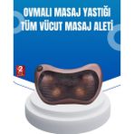 Zero Land Sptrns Taşınabilir Yoğurma Masaj Cihazı Boyun Bel Sırt Ayak - Çok Renkli