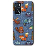 Zero Oppo A16 HD Desen Baskılı Animals Funny Cep Telefonu Kılıfı