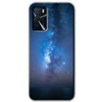 Zero Oppo A16 HD Desen Baskılı Samanyolu Cep Telefonu Kılıfı