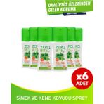 Zerobite Kovucu Sprey 6'lı Eko Set - Sinek Kene Okaliptüs Özlerinden Gelen Koruma 6X100ML