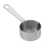 Zerodeko 1 Adet Paslanmaz Çelik Sos Kaşığı Teppanyaki Kaşığı Kahve Tereyağı Mutfak Pişirme Gereçleri Ergonomik Saplı Kolay Saklama 60ml Kapasite